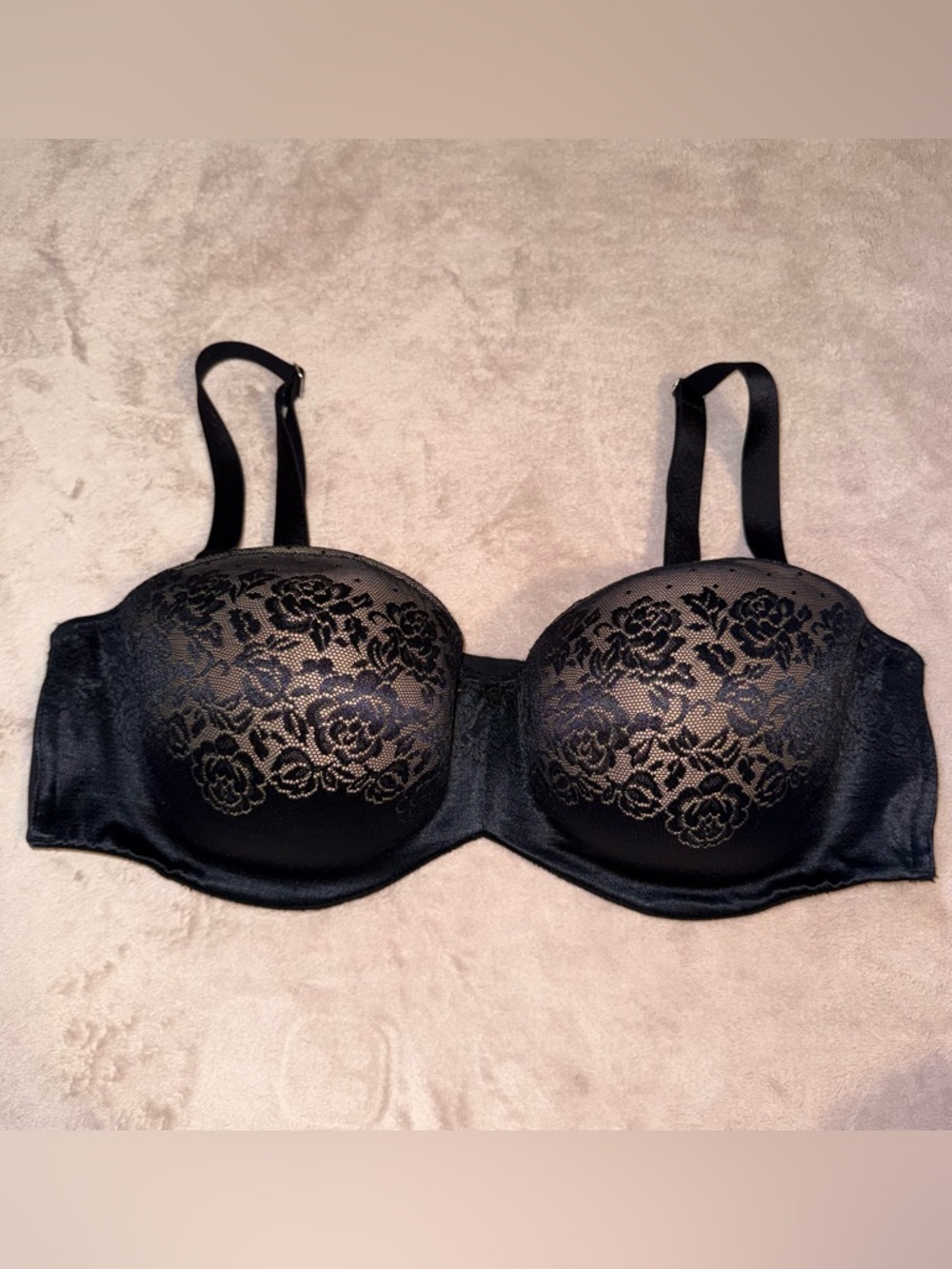 Soma stunning support strapless lace bra size 40DD